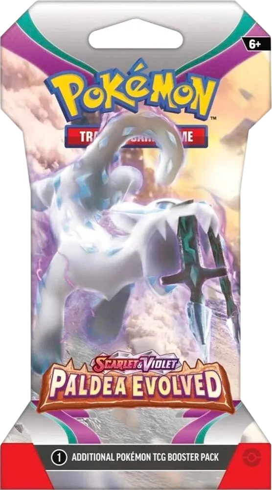 Paldea Evolved Sleeved Booster Pack — SV02: Paldea Evolved — Pokemon