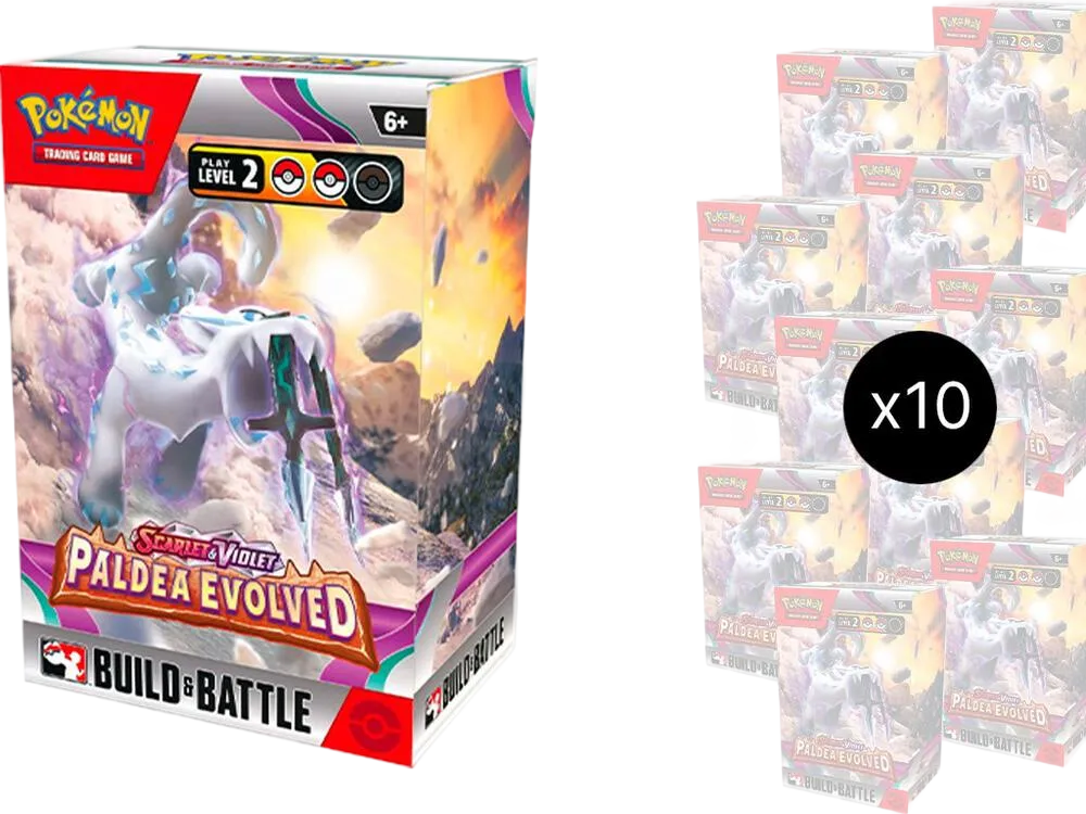 Display de Boîtiers Stratégies et Combats Évolutions à Paldea — SV02: Paldea Evolved — Pokemon