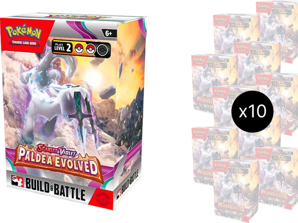 Paldea Evolved Build & Battle Box Display from SV02: Paldea Evolved - Pokemon