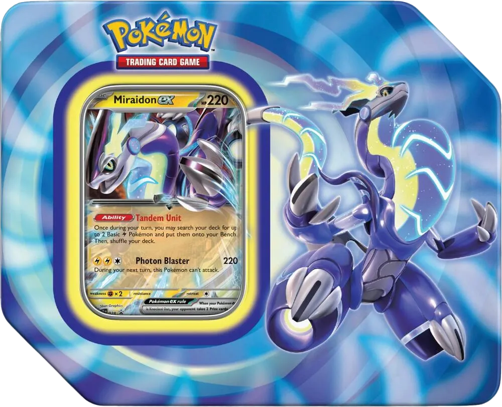 Pokébox Paldea Legends : Miraidon-ex (version internationale) — Miscellaneous Cards & Products — Pokemon