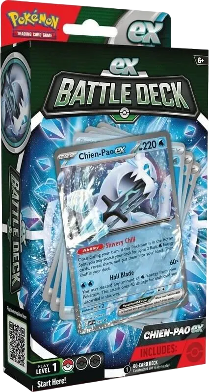 Deck de combat Baojian-ex — Miscellaneous Cards & Products — Pokémon