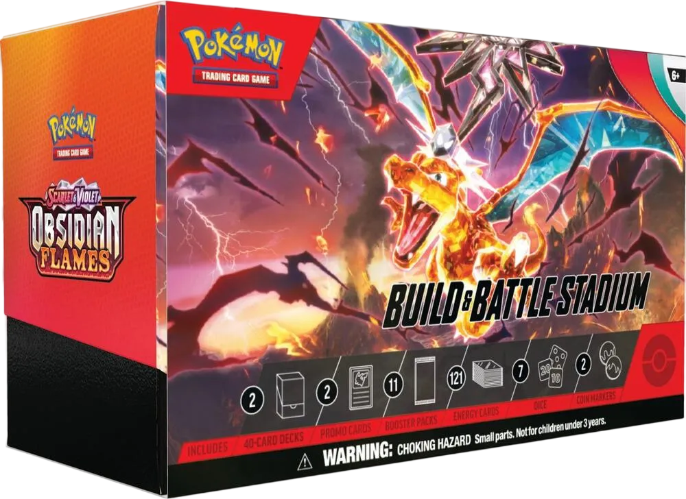 Coffret Stade Stratégies et Combats Flammes Obsidiennes — SV03: Obsidian Flames — Pokemon