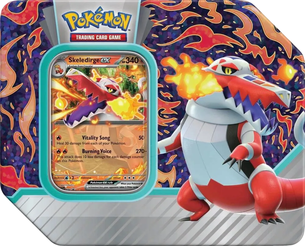 Pokébox Paldea Partners : Flâmigator-ex — Miscellaneous Cards & Products — Pokemon