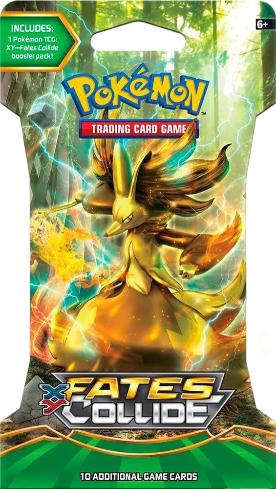 Sleeved Booster Impact des Destins : Goupelin TURBO — XY - Fates Collide — Pokemon