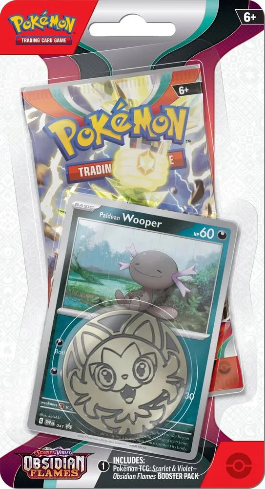Blister Flammes Obsidiennes : Axoloto de Paldea — SV03: Obsidian Flames — Pokemon