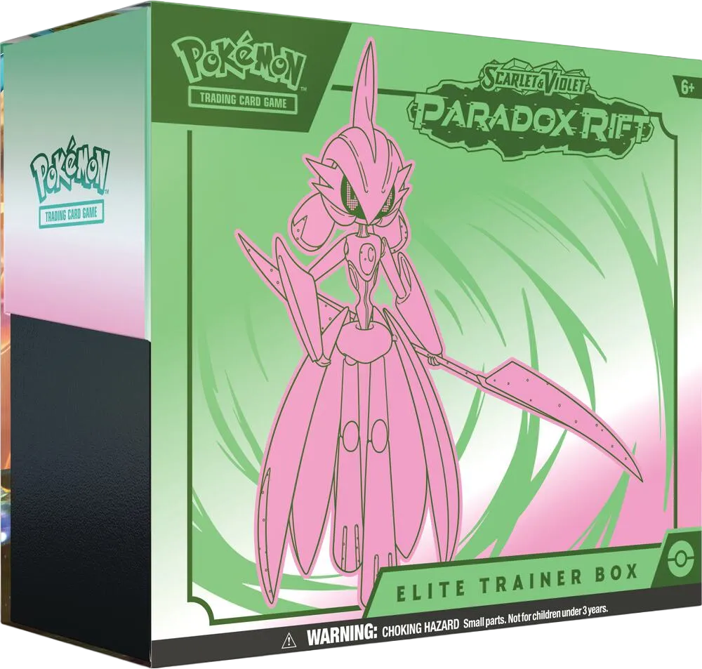 Paradox Rift Elite Trainer Box [Iron Valiant] — SV04: Paradox Rift — Pokemon