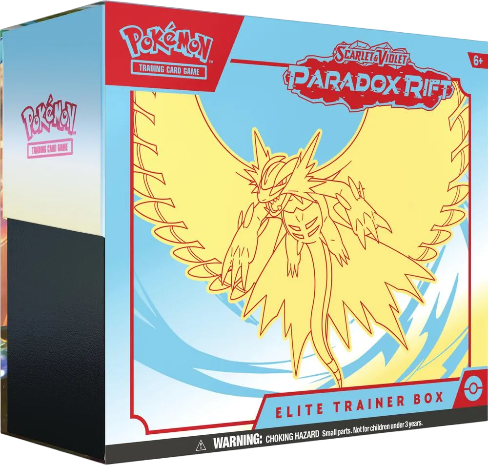 Paradox Rift Elite Trainer Box [Roaring Moon] — SV04: Paradox Rift — Pokemon