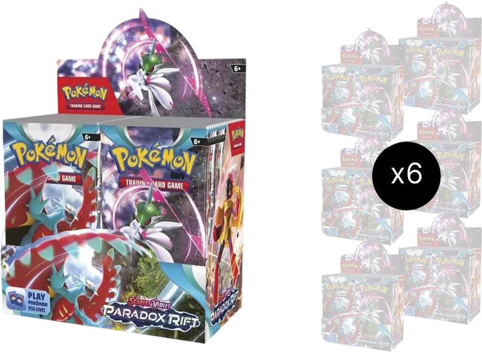 Paradox Rift Booster Box Case — SV04: Paradox Rift — Pokemon