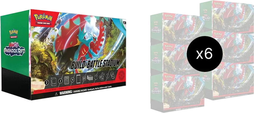 Paradox Rift Build & Battle Stadium Case from SV04: Paradox Rift - Pokemon