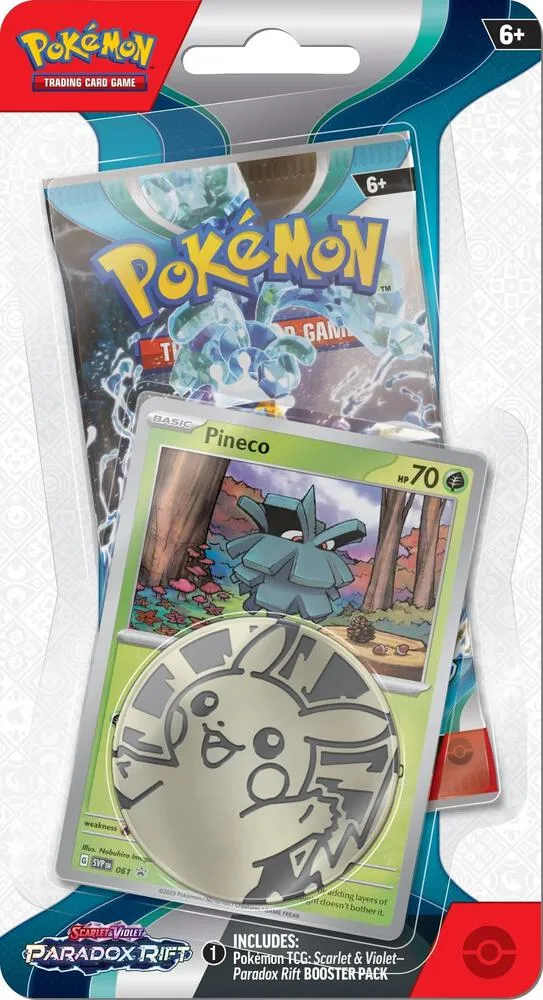 Paradox Rift Single Pack Blister [Pineco] — SV04: Paradox Rift — Pokemon