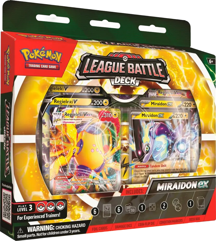 Deck de Combat de Ligue Miraidon-ex — Miscellaneous Cards & Products — Pokemon