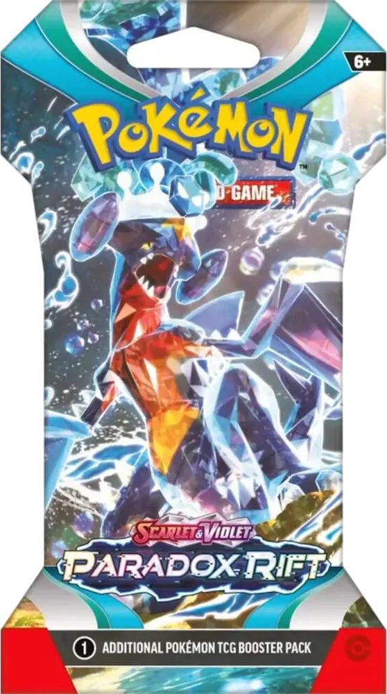 Paradox Rift Sleeved Booster Pack — SV04: Paradox Rift — Pokemon