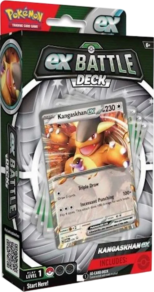 Deck de combat Kangourex-ex — Miscellaneous Cards & Products — Pokemon