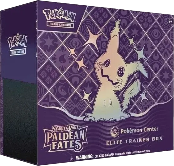 ETB Pokémon Center Destinées de Paldea — SV: Paldean Fates — Pokemon