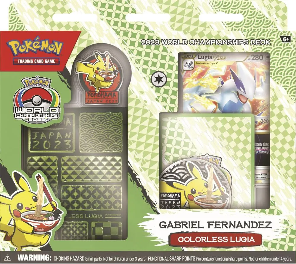 Deck des Championnats du Monde 2023 : Gabriel Fernandez (Colorless Lugia) — World Championship Decks — Pokemon