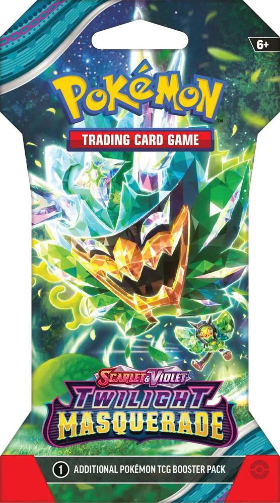 Sleeved Booster Mascarade Crépusculaire — SV06: Twilight Masquerade — Pokemon