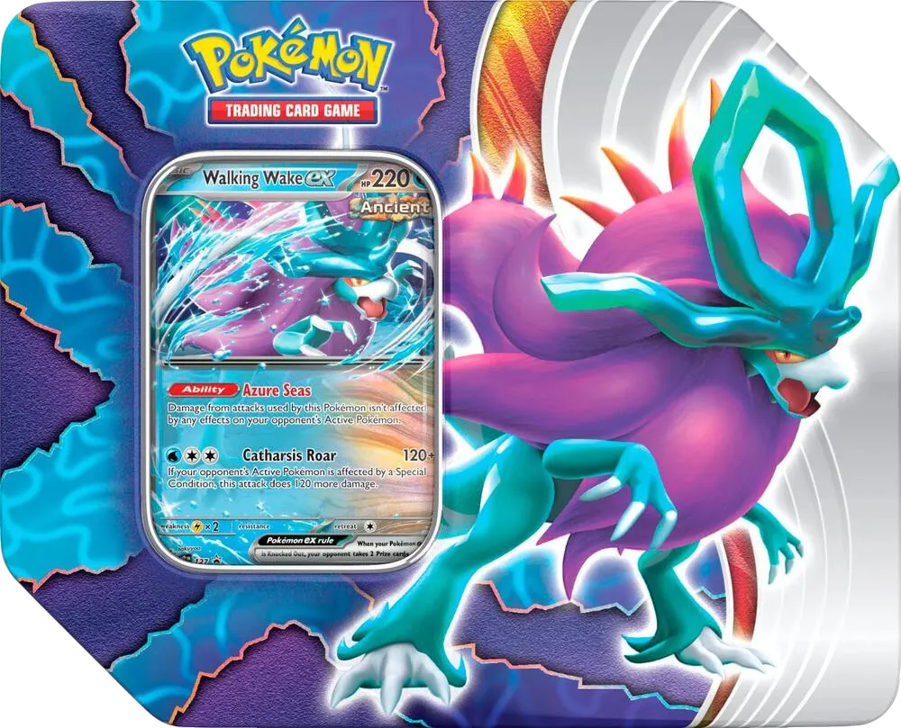 Pokébox Paradox Clash : Serpente-Eau-ex — Miscellaneous Cards & Products — Pokemon