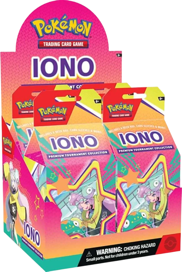 Iono Premium Tournament Collection Display — Miscellaneous Cards & Products — Pokemon
