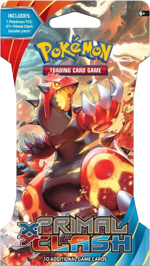 XY - Primal Clash Sleeved Booster Pack — XY - Primal Clash — Pokemon