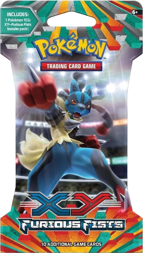Sleeved Booster Poings Furieux — XY - Furious Fists — Pokemon
