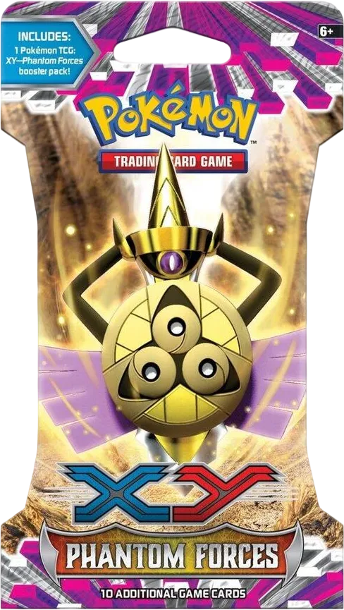 Sleeved Booster Vigueur Spectrale — XY - Phantom Forces — Pokemon