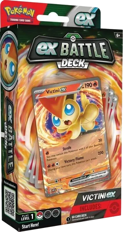 Deck de combat Victini-ex — Miscellaneous Cards & Products — Pokémon