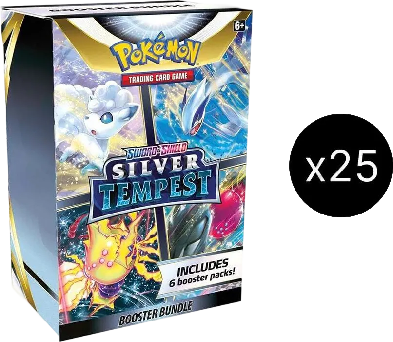 Silver Tempest Booster Bundle Case — SWSH12: Silver Tempest — Pokemon