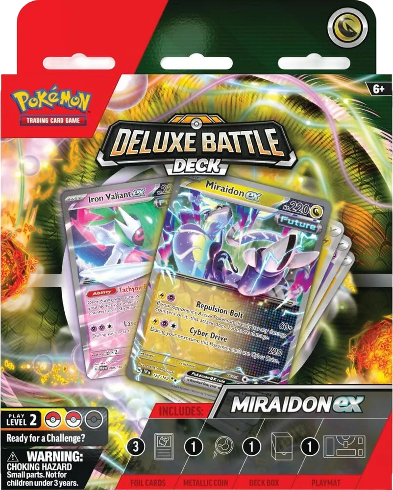 Deck de combat Deluxe Miraidon-ex — Miscellaneous Cards & Products — Pokemon