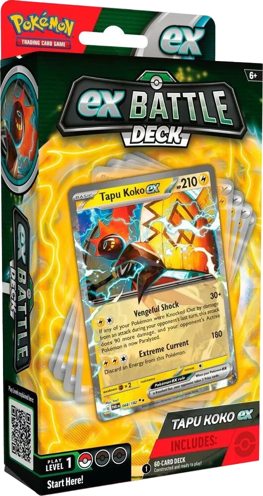 Deck de combat Tokorico-ex — Miscellaneous Cards & Products — Pokemon