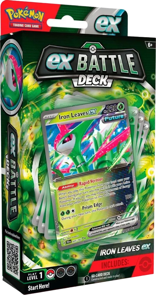 Deck de combat Vert-de-Fer-ex — Miscellaneous Cards & Products — Pokemon