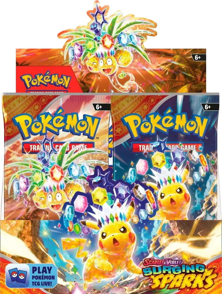 Display Étincelles Déferlantes — SV08: Surging Sparks — Pokemon