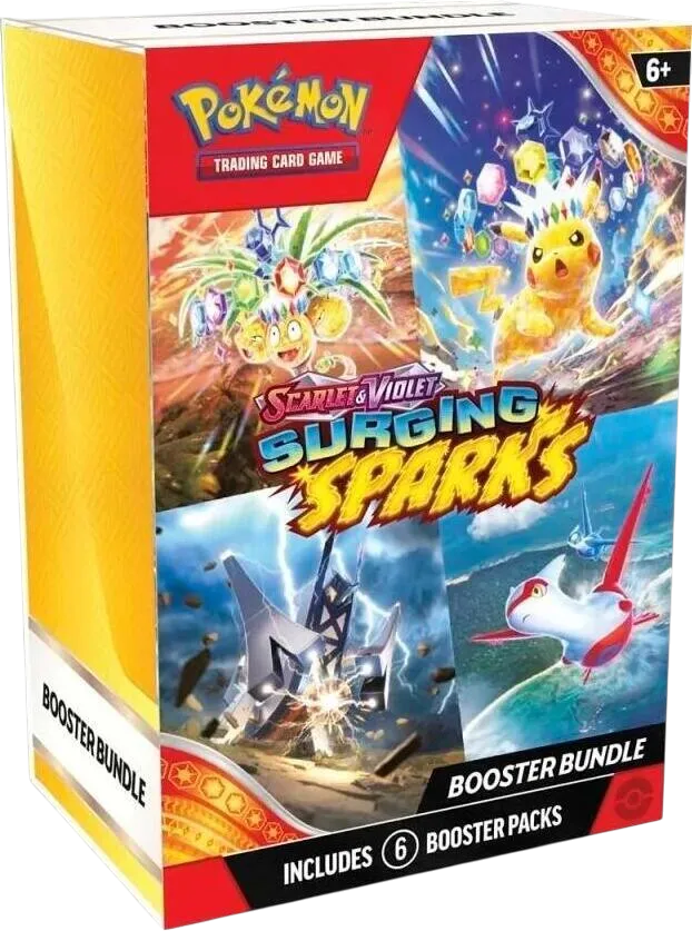 Surging Sparks Booster Bundle (LGS) — SV08: Surging Sparks — Pokémon
