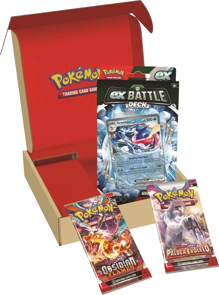 Deck de combat Amphinobi-ex + 2 boosters — Miscellaneous Cards & Products — Pokemon