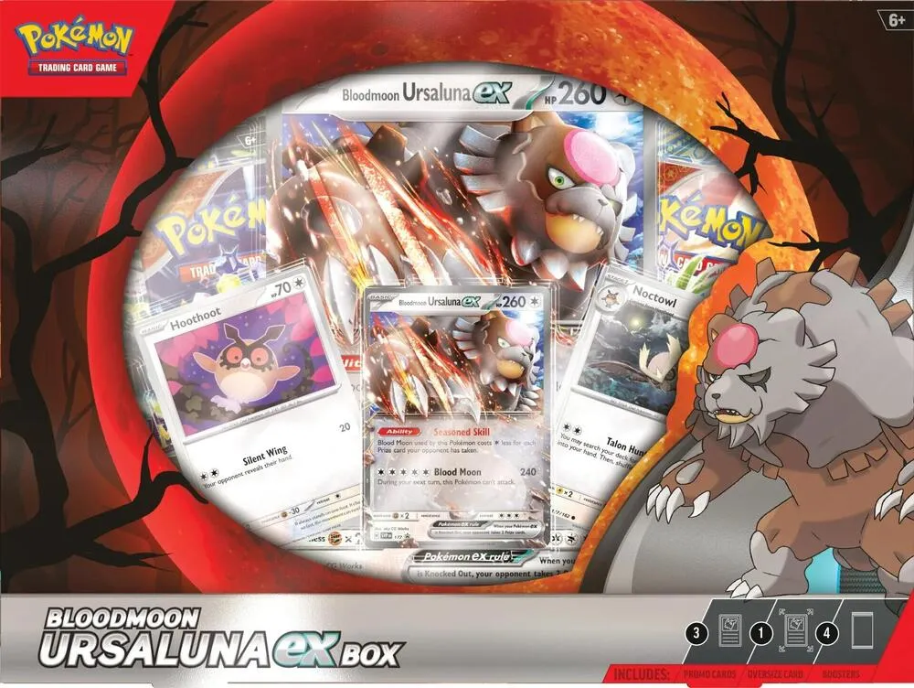 Coffret Ursaking Lune Vermeille-ex — Miscellaneous Cards & Products — Pokemon