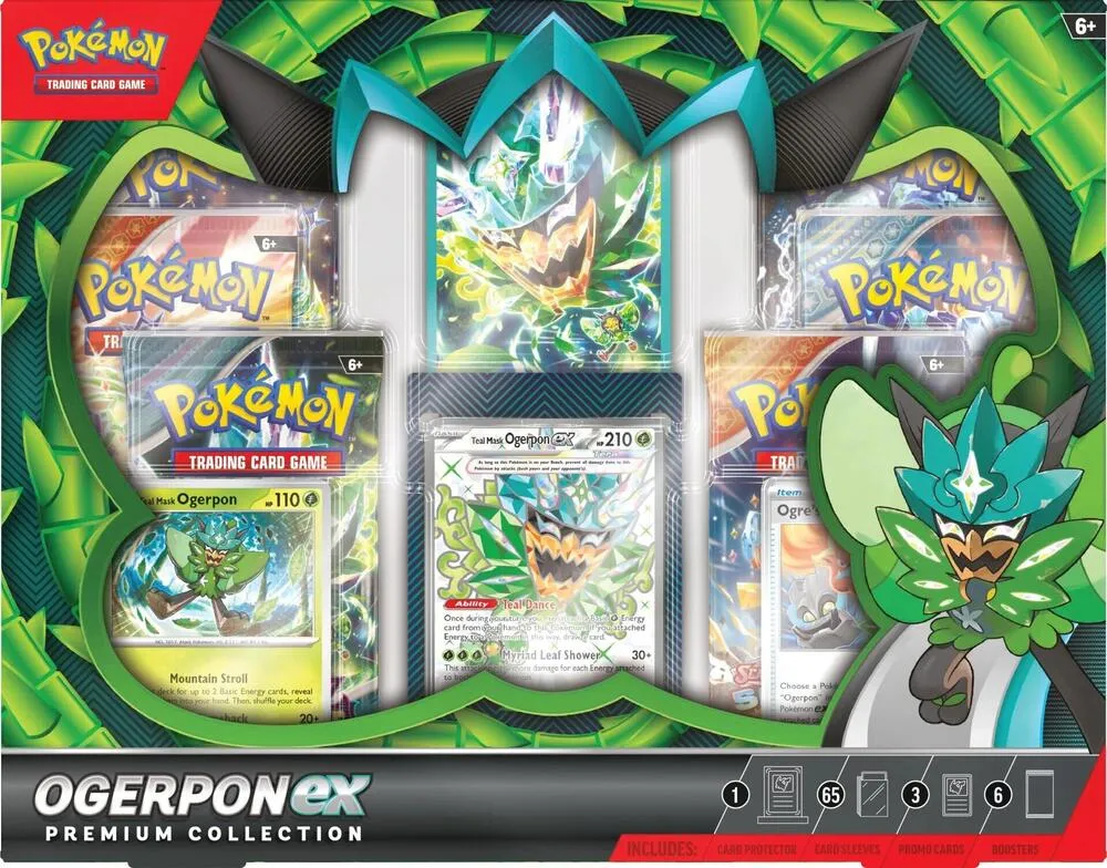Collection Premium Ogerpon-ex — Miscellaneous Cards & Products — Pokemon