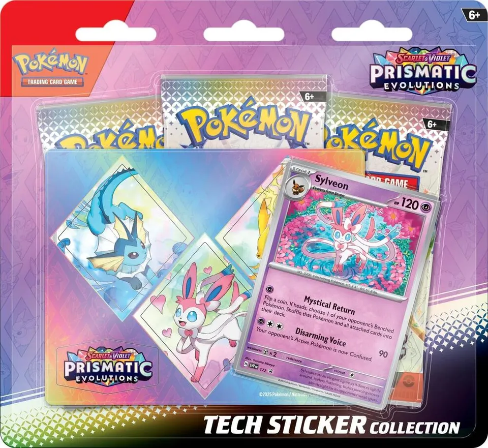 Tech Sticker Collection Évolutions Prismatiques : Nymphali from SV: Prismatic Evolutions - Pokemon