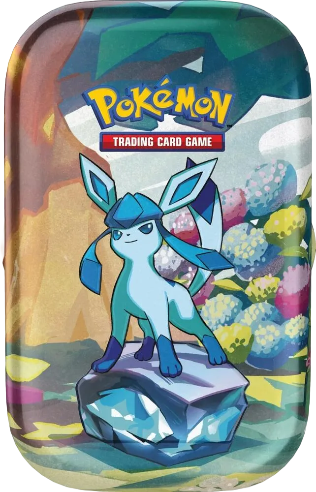 Prismatic Evolutions Mini Tin [Glaceon] — SV: Prismatic Evolutions — Pokémon