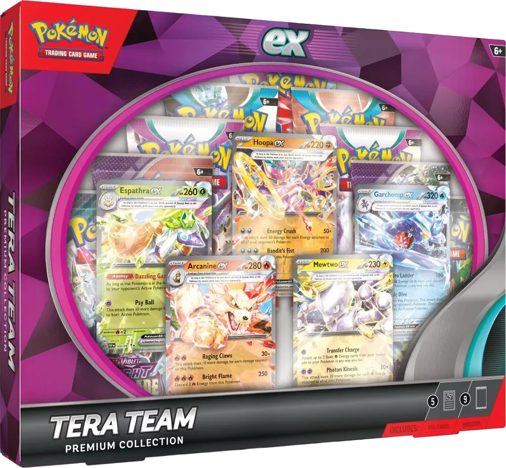 Collection Premium Tera Team — Miscellaneous Cards & Products — Pokemon