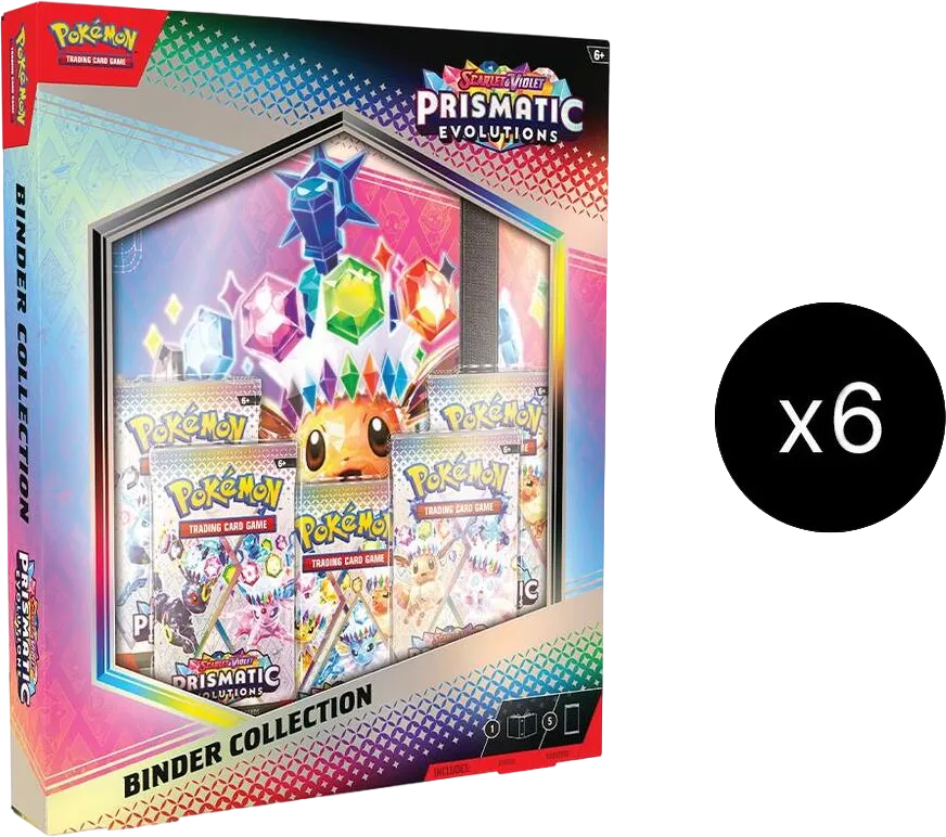 Prismatic Evolutions Binder Collection Case — SV: Prismatic Evolutions — Pokemon