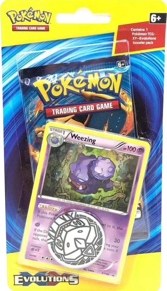 XY Evolutions Single Pack Blister [Weezing] — XY - Evolutions — Pokemon