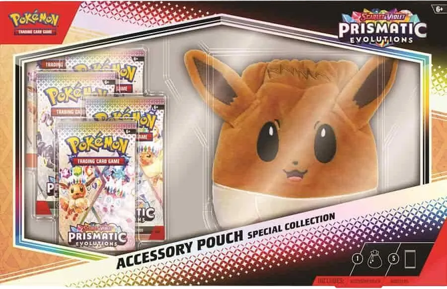 Prismatic Evolutions Accessory Pouch Special Collection — SV: Prismatic Evolutions — Pokemon