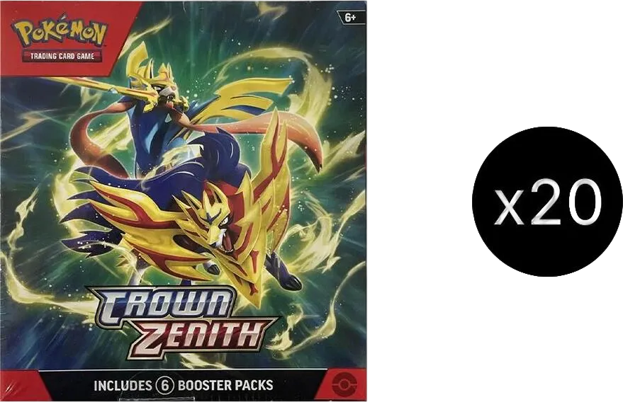 Crown Zenith Booster Bundle Case — SWSH: Crown Zenith — Pokemon