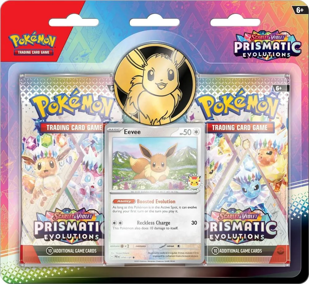 Prismatic Evolutions 2-Pack Blister [Eevee] — SV: Prismatic Evolutions — Pokemon