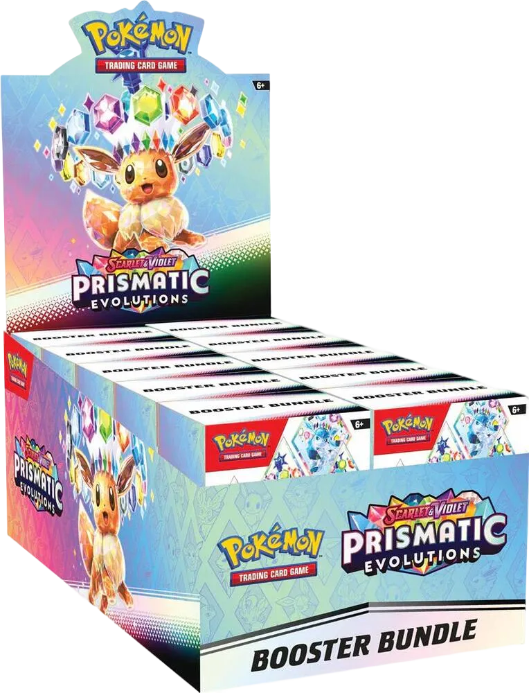 Prismatic Evolutions Booster Bundle Display — SV: Prismatic Evolutions — Pokemon