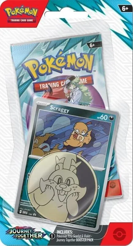 Journey Together Single Pack Blister [Scraggy] — SV09: Journey Together — Pokemon