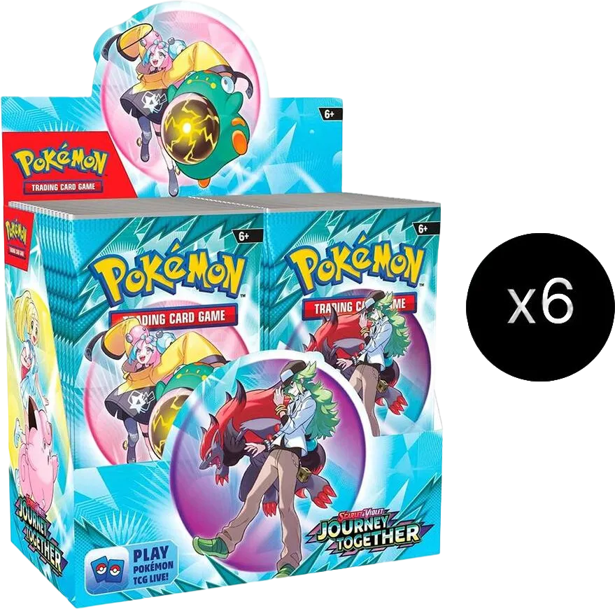 Journey Together Booster Box Case — SV09: Journey Together — Pokemon