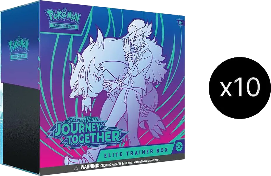 Journey Together Elite Trainer Box Case — SV09: Journey Together — Pokemon