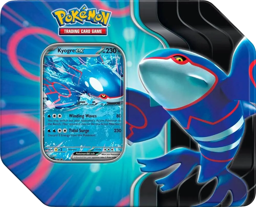 Pokébox Azure Legends : Kyogre-ex — Miscellaneous Cards & Products — Pokemon