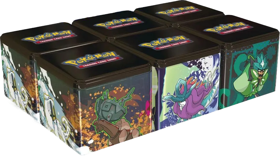 Display de Pokébox empilables Trésors du Fléau / Pokémon Paradoxe / Ogerpon — Miscellaneous Cards & Products — Pokemon