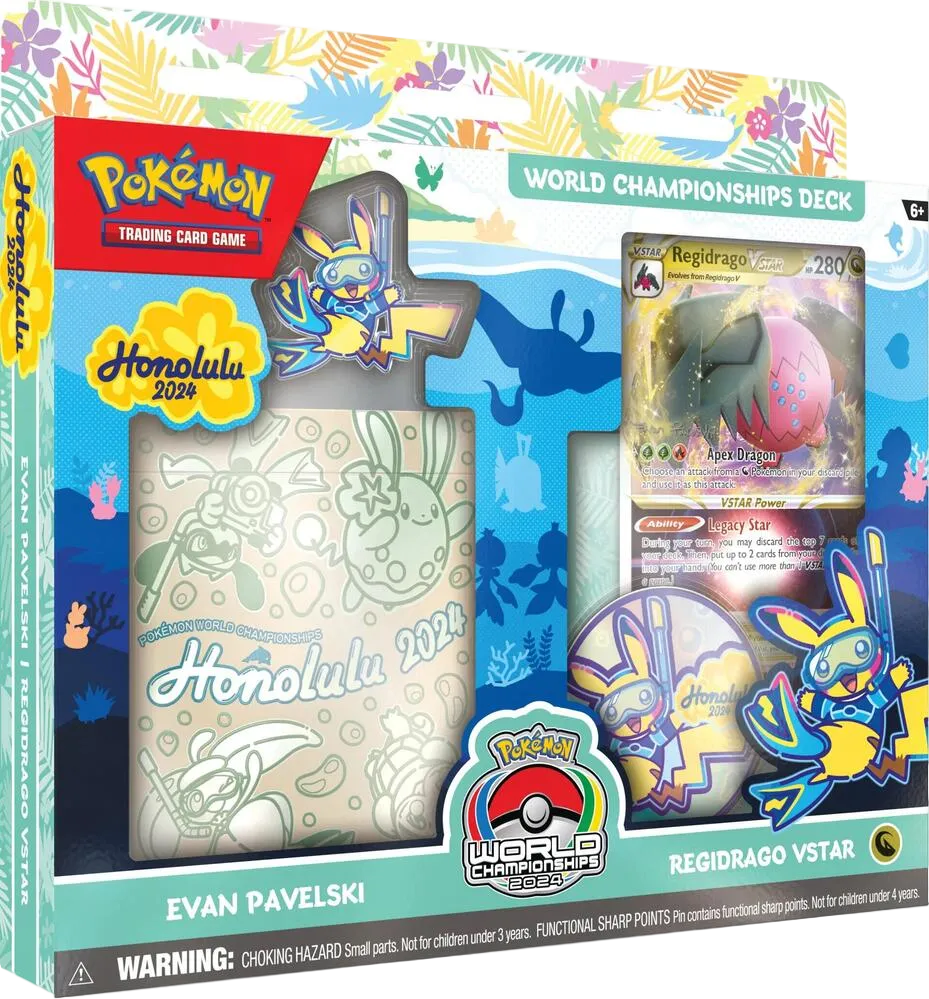 Deck des Championnats du Monde 2024 : Evan Pavelski (Regidrago VSTAR) — World Championship Decks — Pokemon